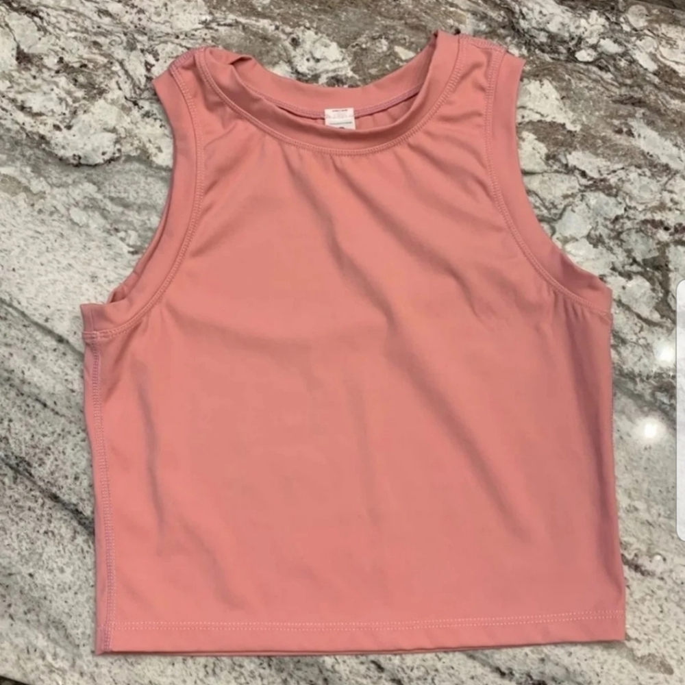 Paragon Fitwear bubble gum pink Columbia crop S